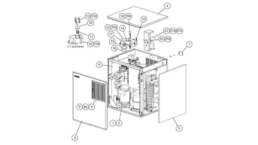 ice maker parts diagram