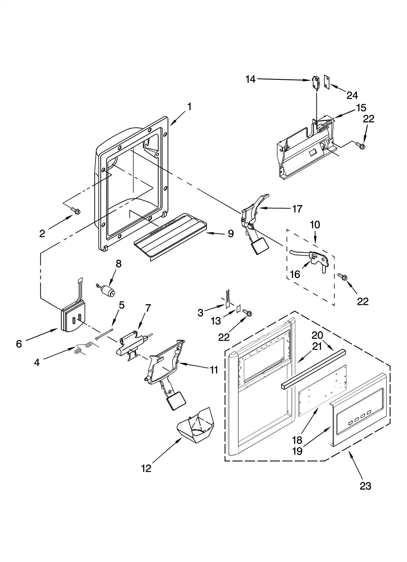 kenmore elite 795 parts diagram