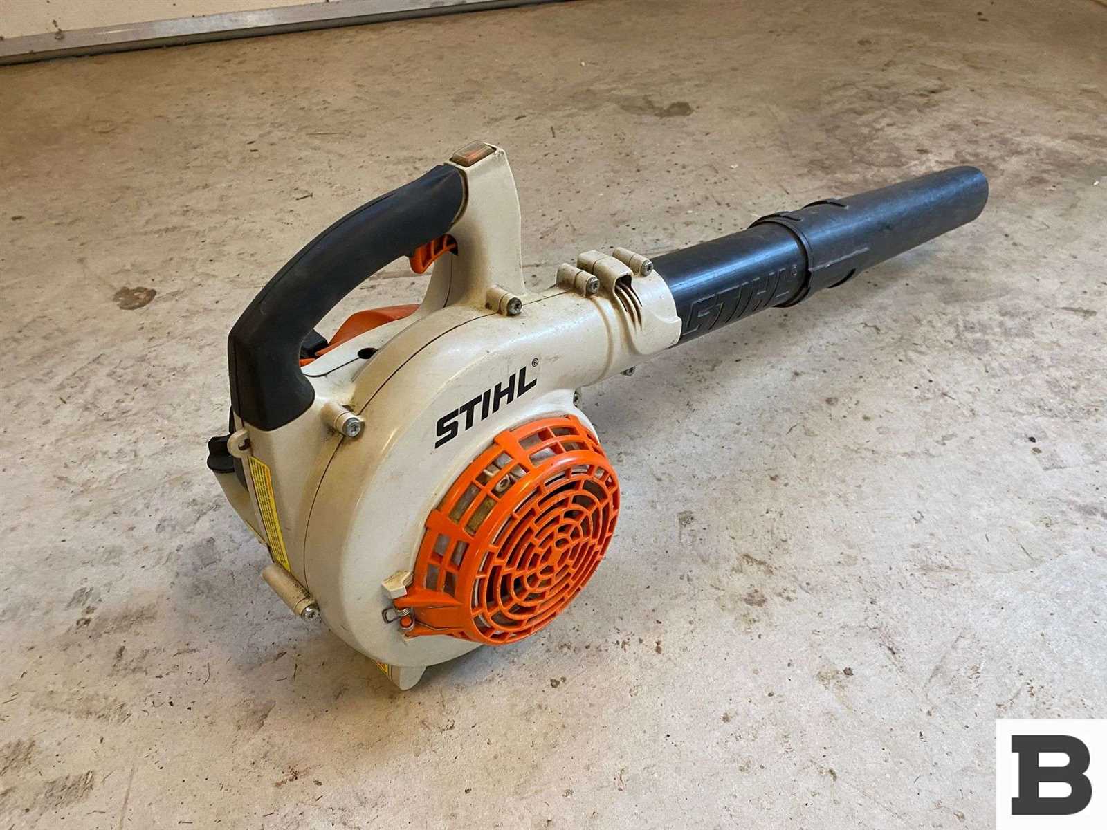 stihl bg85c parts diagram