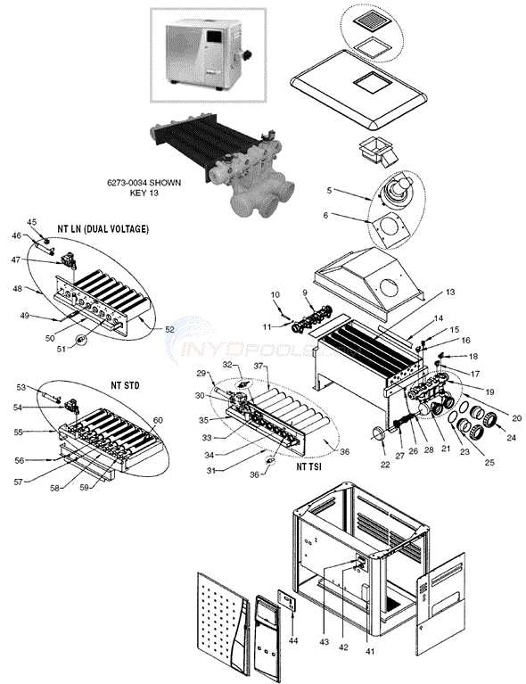 pentair mastertemp parts diagram