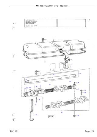 john deere 285 parts diagram