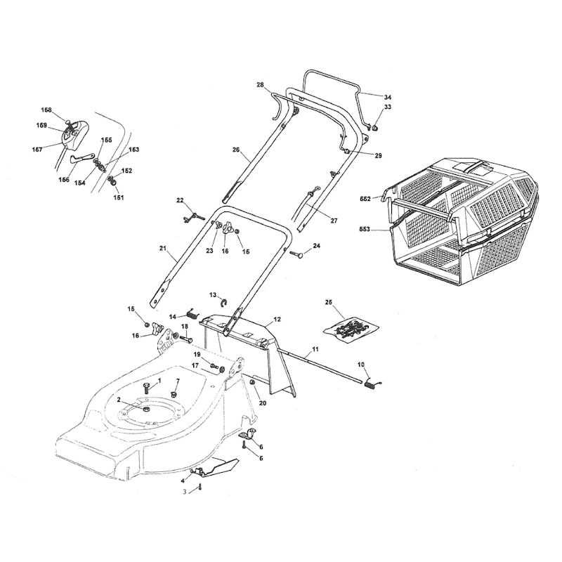 rally lawn mower parts diagram