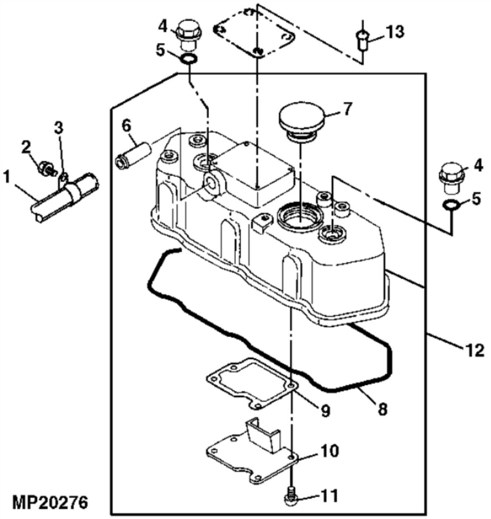 john deere 4110 parts diagram