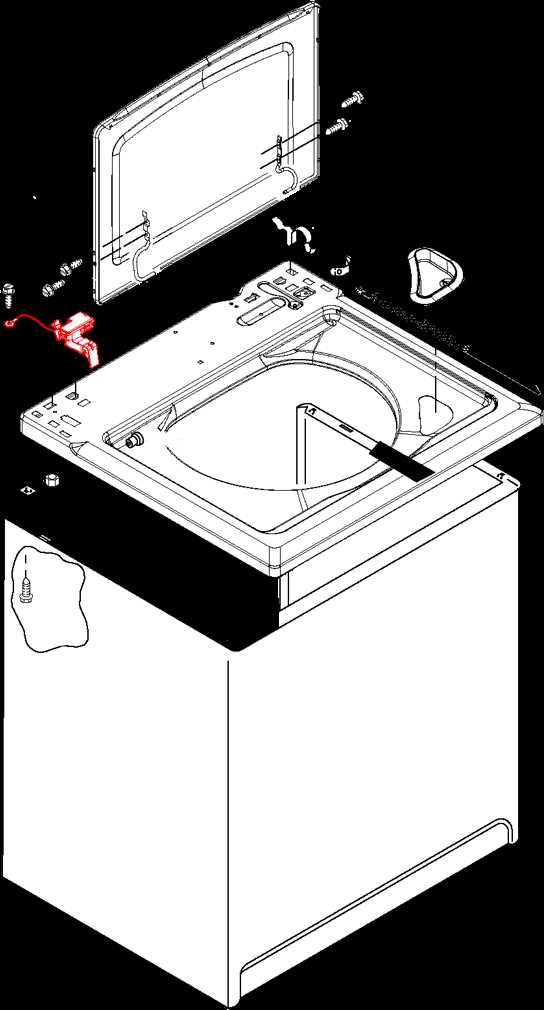 kenmore 500 washer parts diagram