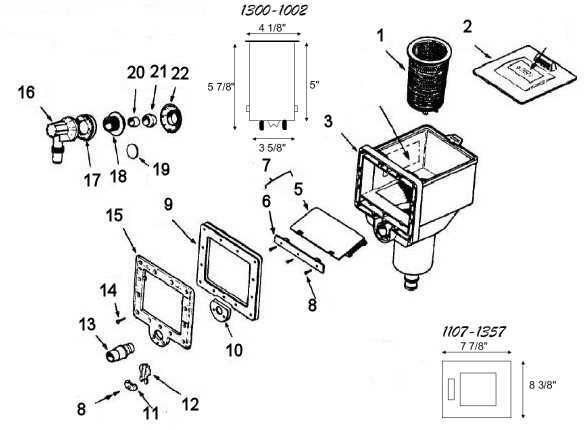 doughboy pool parts diagram