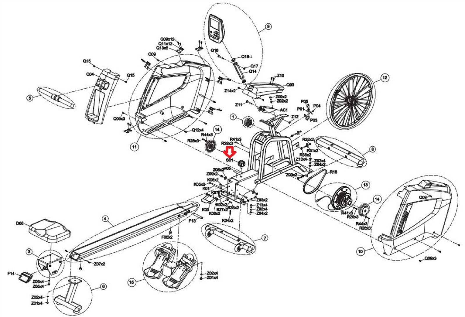 ryobi c430 parts diagram