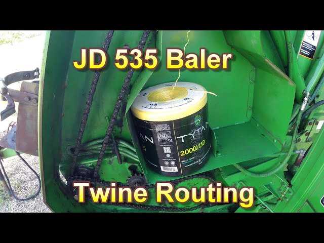 jd 535 baler parts diagram