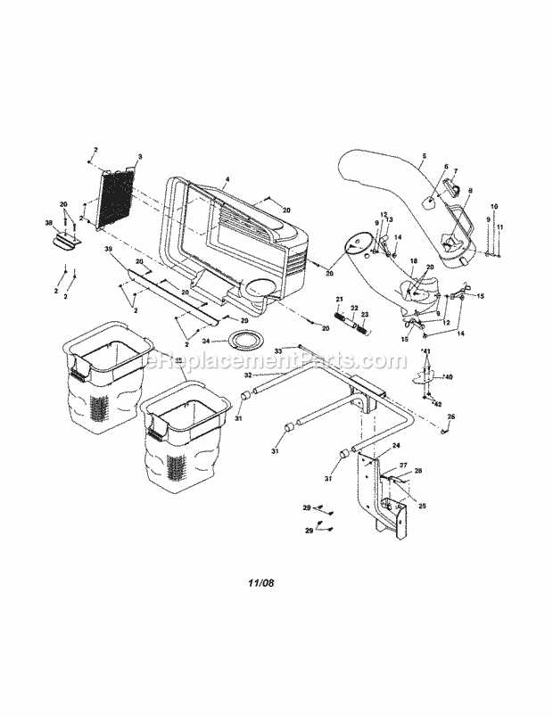 craftsman yt4000 steering parts diagram