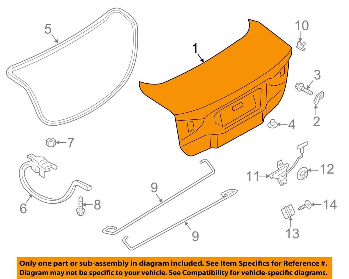 ford fusion parts diagram