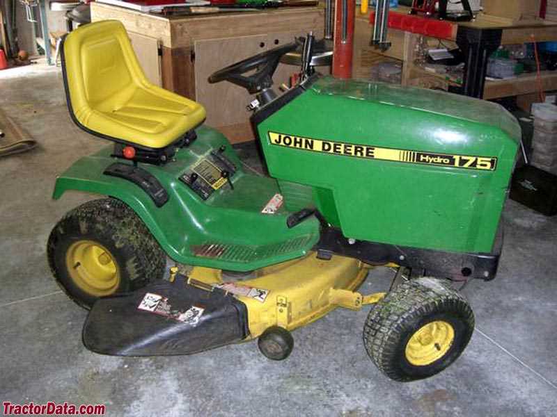 john deere 175 hydro parts diagram