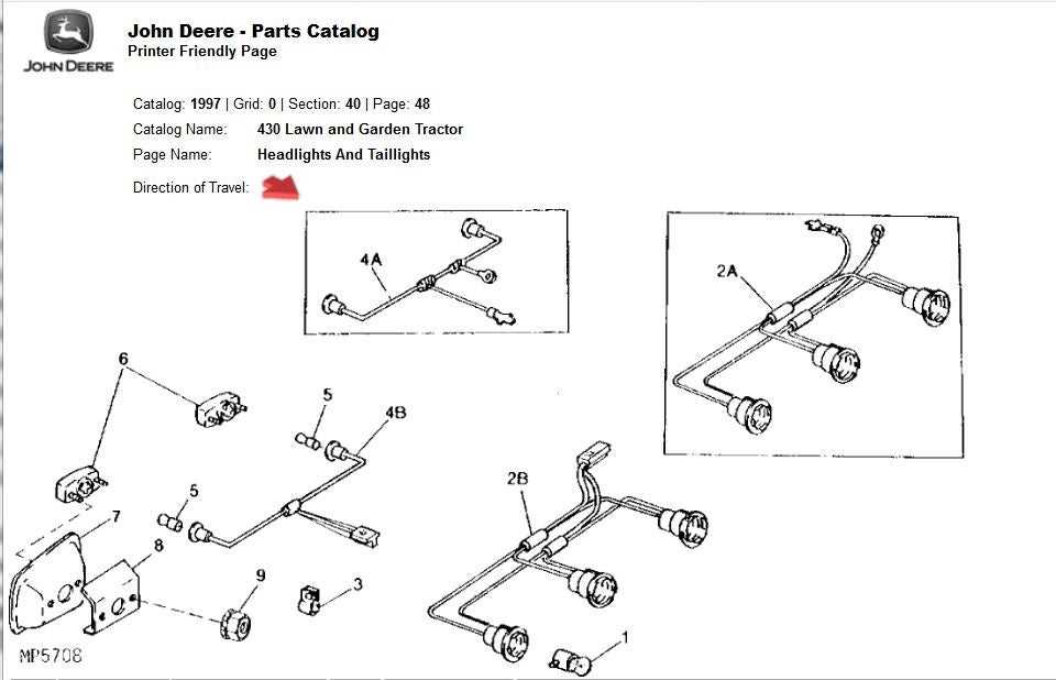 john deere 430 parts diagram