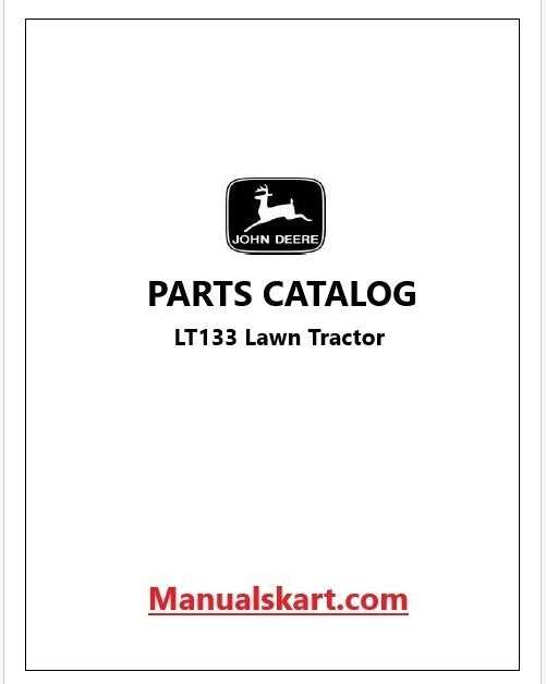 john deere lt133 parts diagram