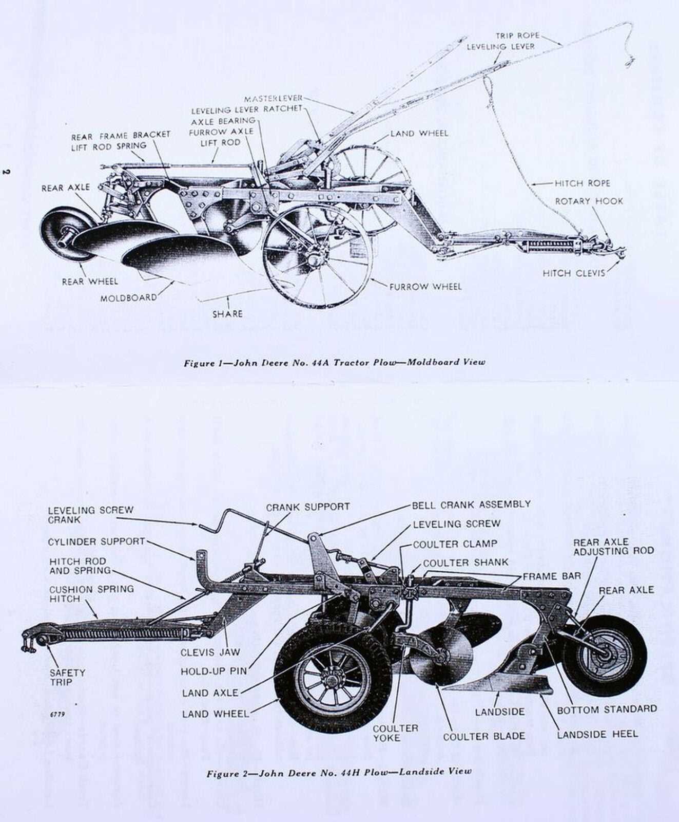 john deere plow parts diagram