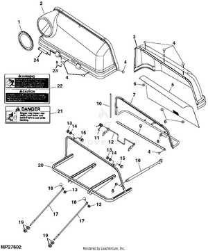 john deere x500 mower deck parts diagram