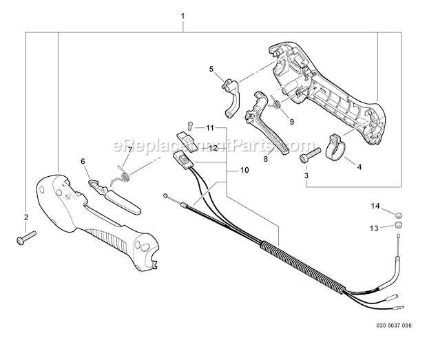 echo trimmer parts diagram