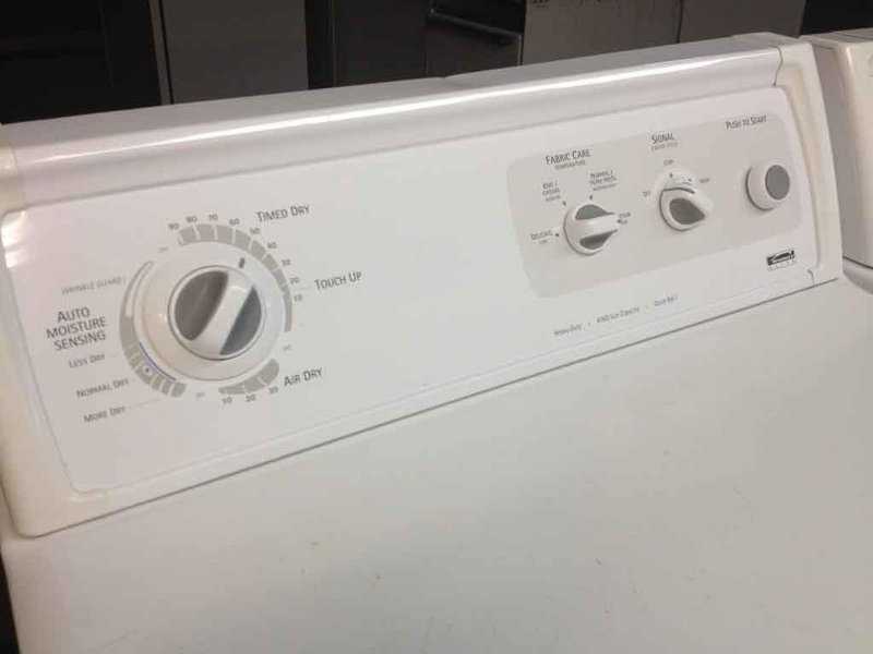 kenmore elite dryer model 110 parts diagram