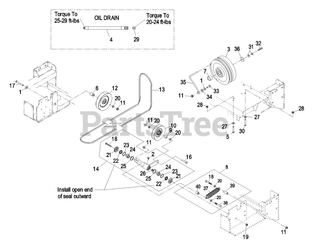 kubota 60 mower deck parts diagram