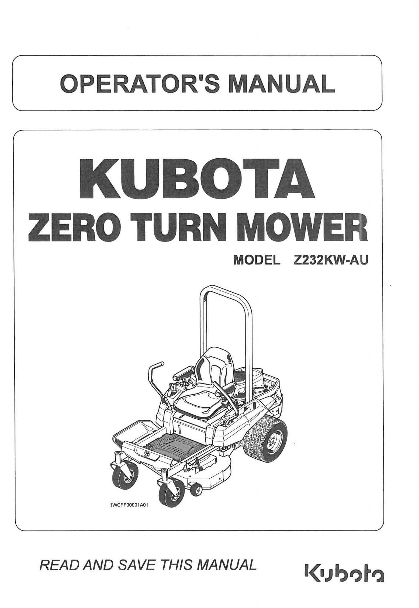 kubota z411 parts diagram