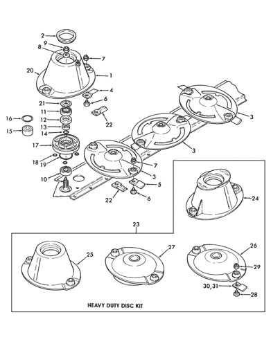 kuhn disc mower parts diagram