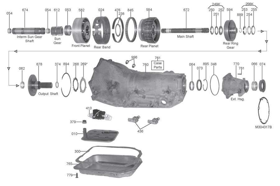 4l80e parts diagram