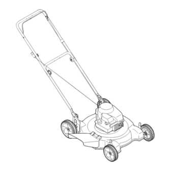 yard machines push mower parts diagram