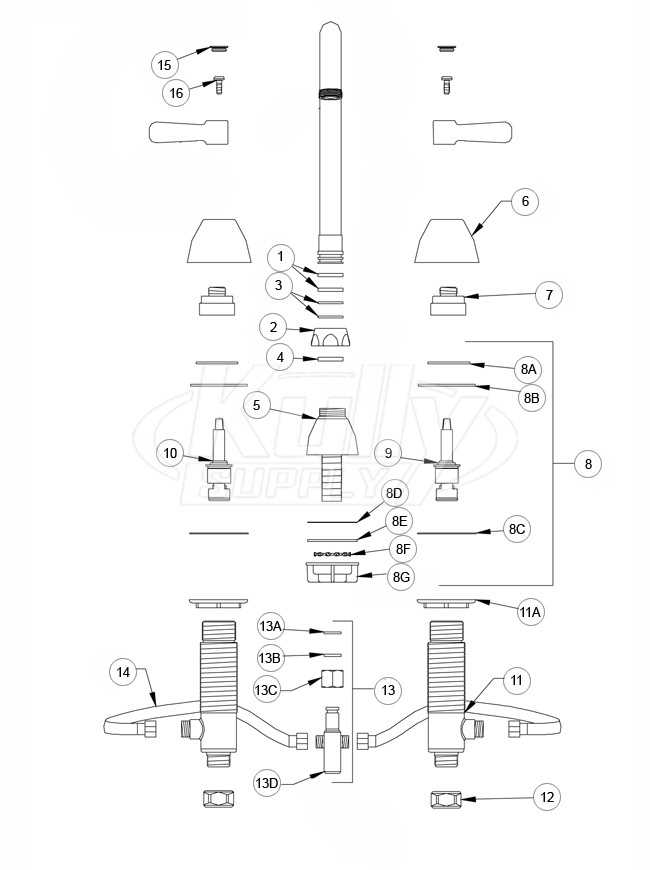 project source faucet parts diagram