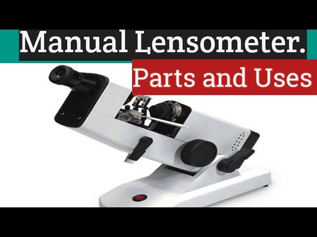 lensometer parts diagram