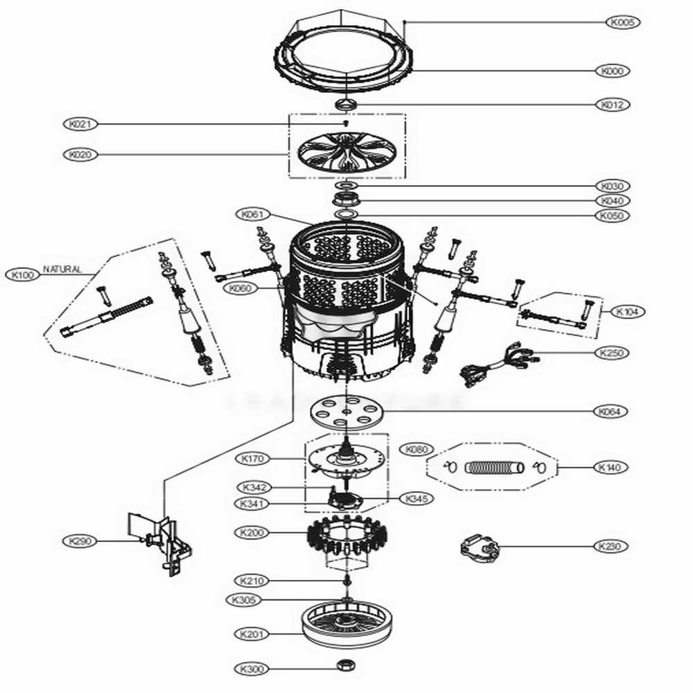 lg dryer parts diagram