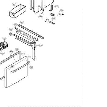 lg french door refrigerator parts diagram