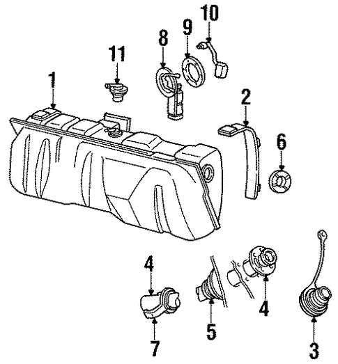 lincoln town car parts diagram