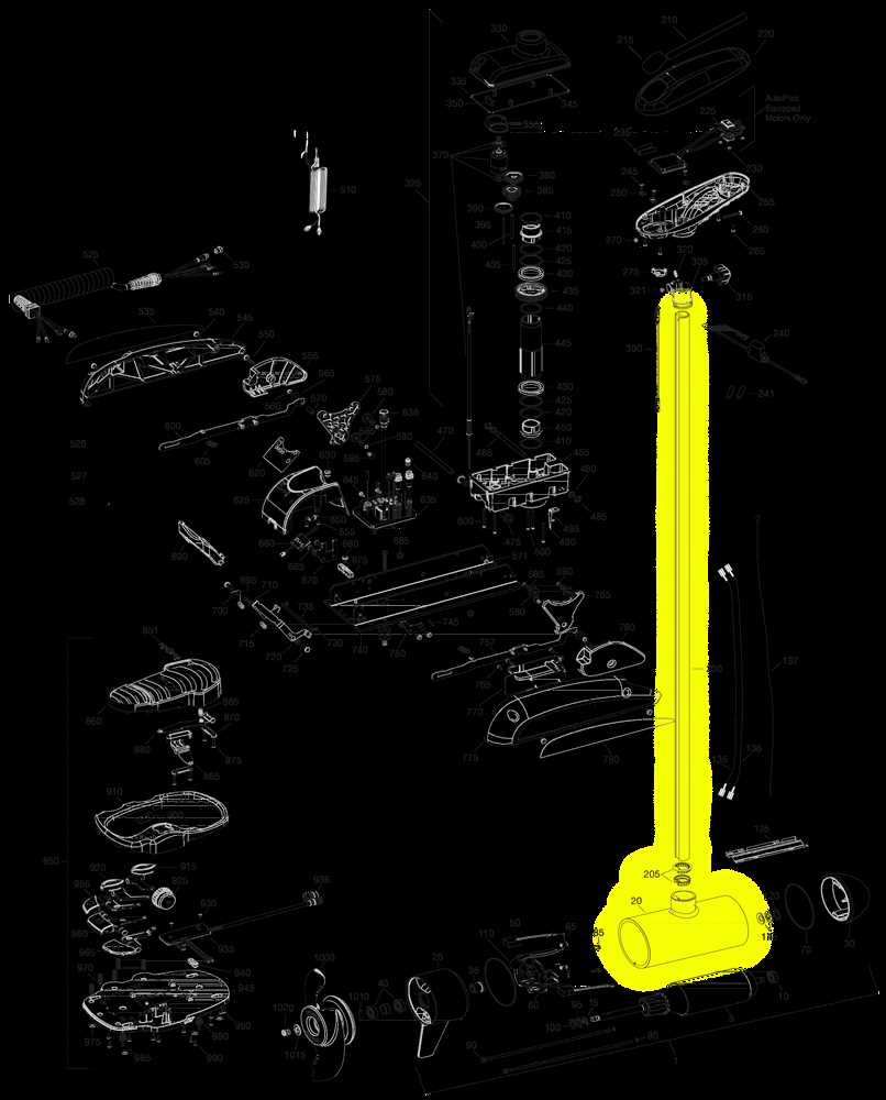 minn kota edge parts diagram