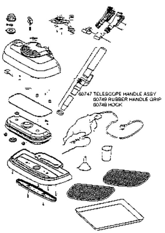 shark steam mop parts diagram