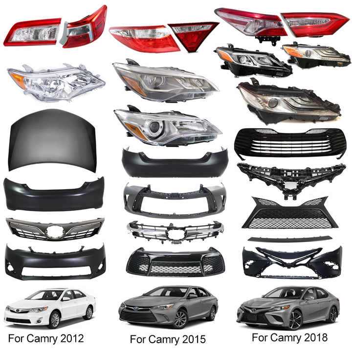 toyota camry body parts diagram