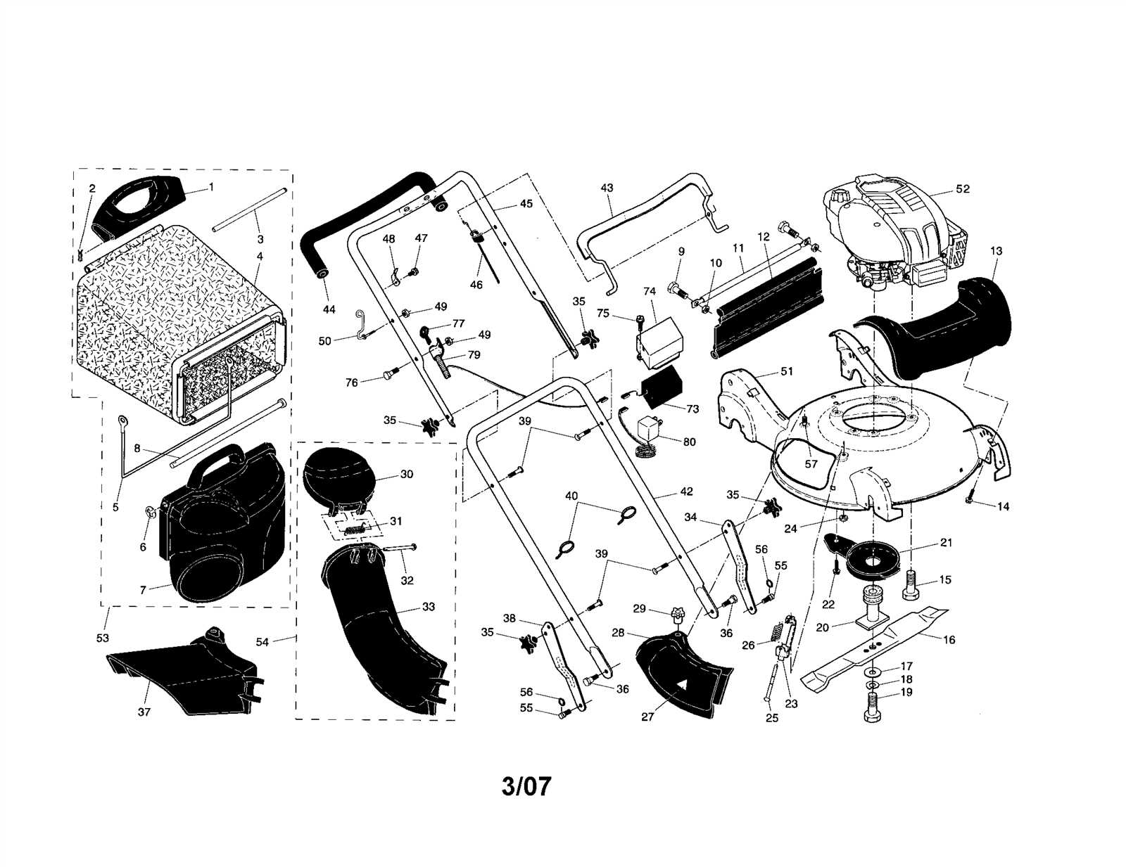 parts diagram craftsman riding mower