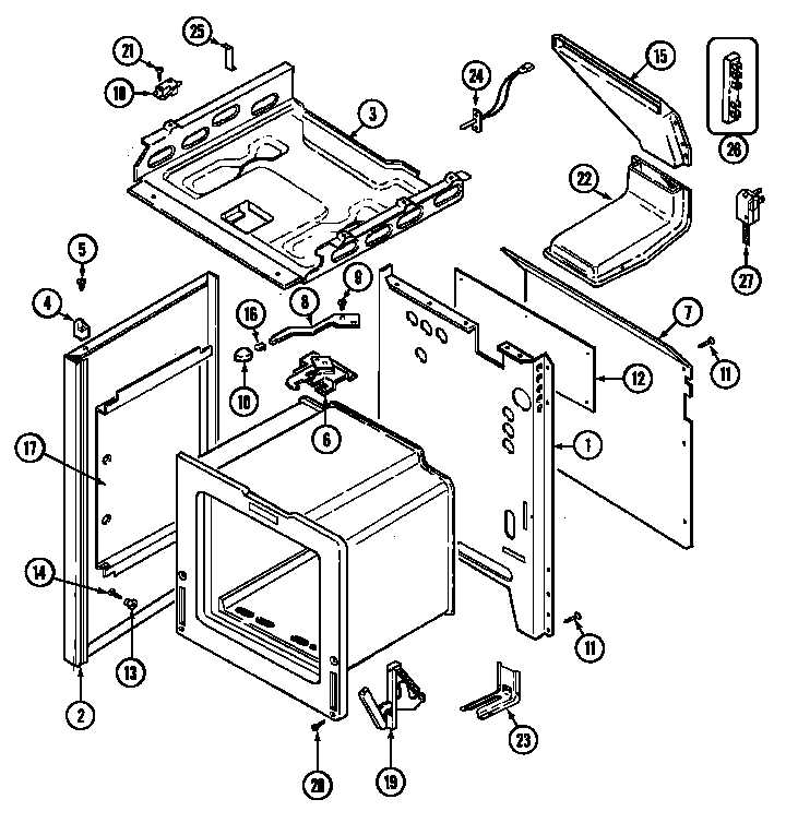 magic chef mini refrigerator parts diagram