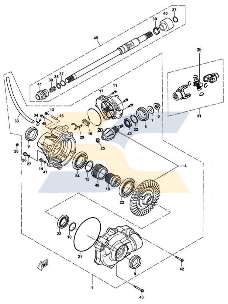 massimo parts diagram