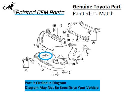 toyota highlander parts diagram