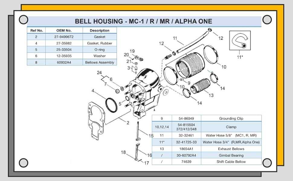 mercruiser alpha 1 parts diagram