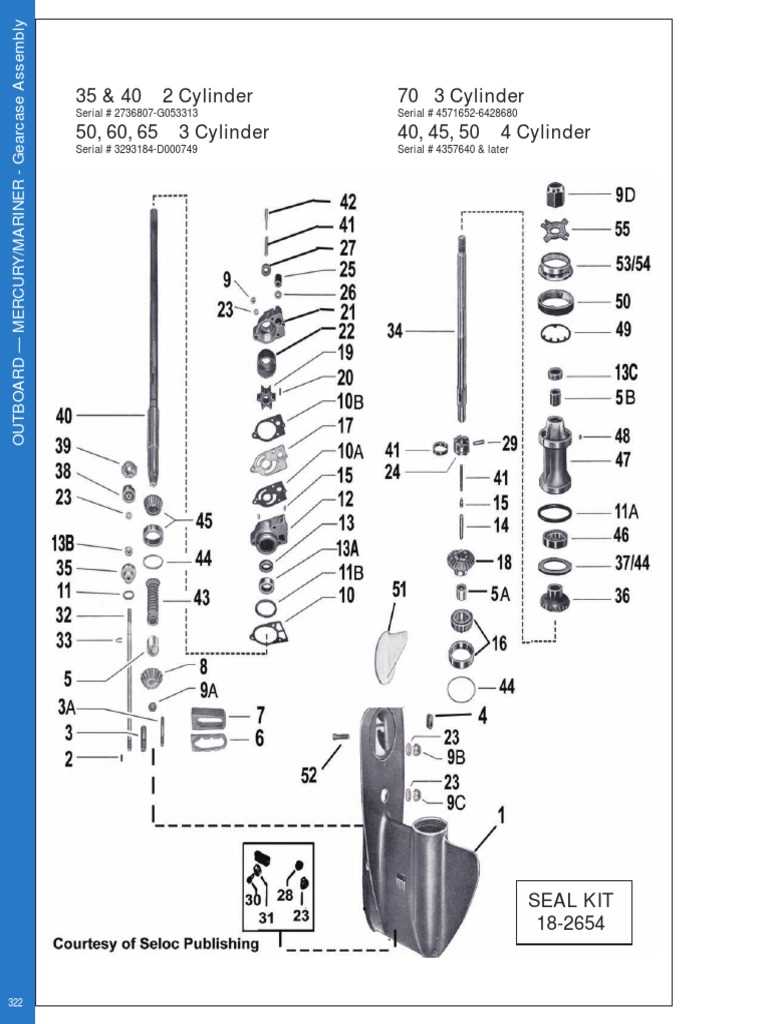 mercury 40 hp 2 stroke parts diagram