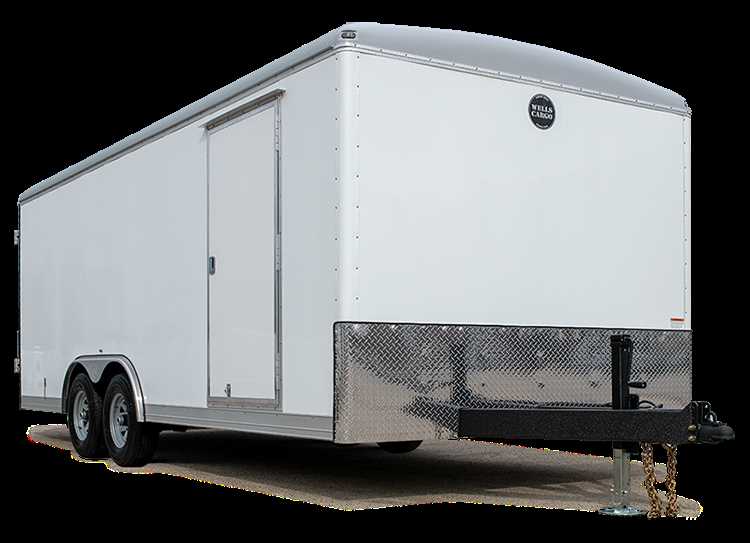 enclosed trailer parts diagram