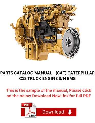 cat c13 parts diagram