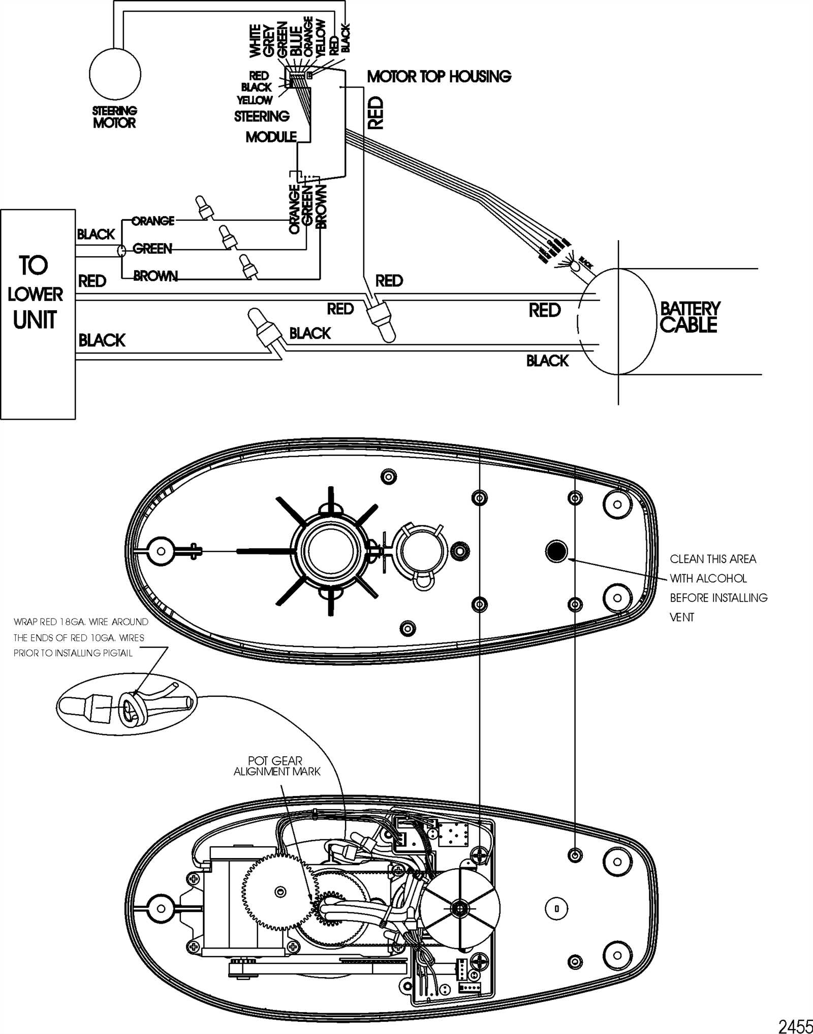 motorguide trolling motor parts diagram