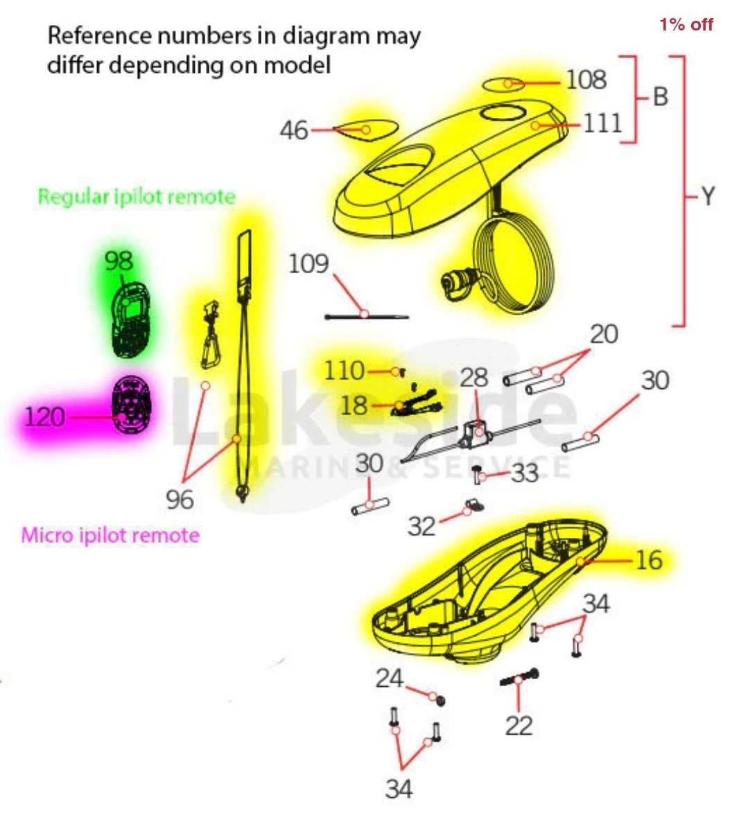 motorguide x3 parts diagram