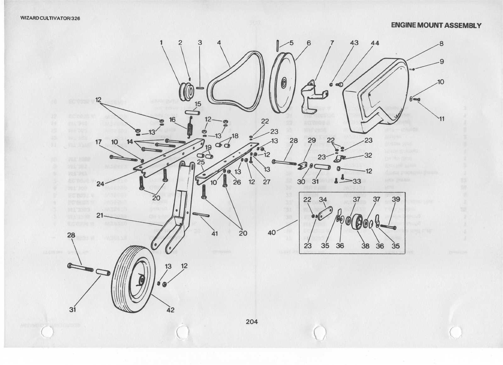 merry tiller parts diagram