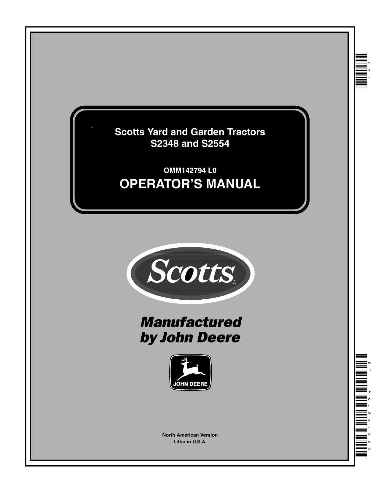 scotts lawn mower parts diagram