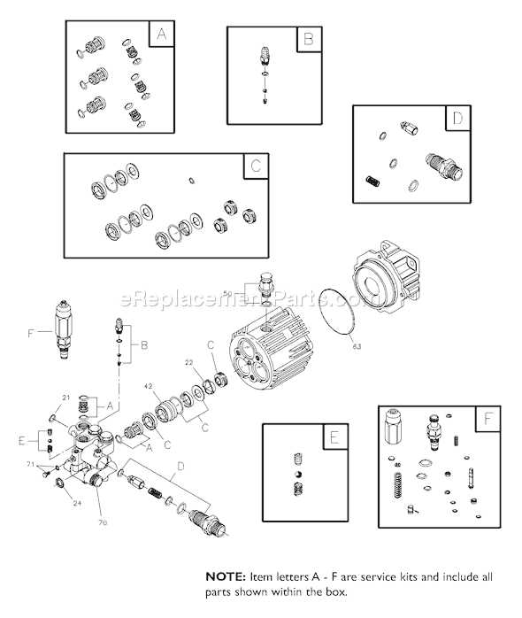 troy bilt 875exi pressure washer parts diagram