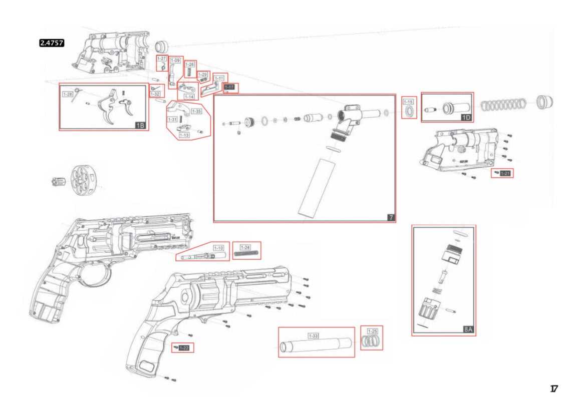 umarex parts diagrams