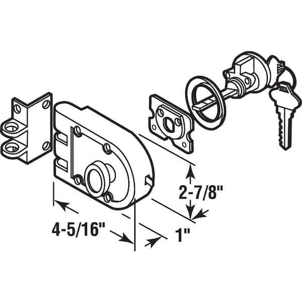 deadbolt parts diagram