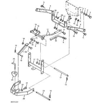 john deere gt245 parts diagram