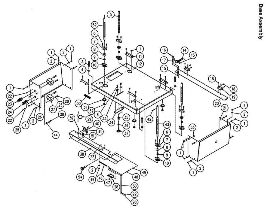 dewalt dw735 parts diagram